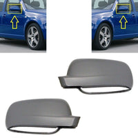 FOR VW GOLF IV MK4 98-05 WING MIRROR COVER CAPS L+R
