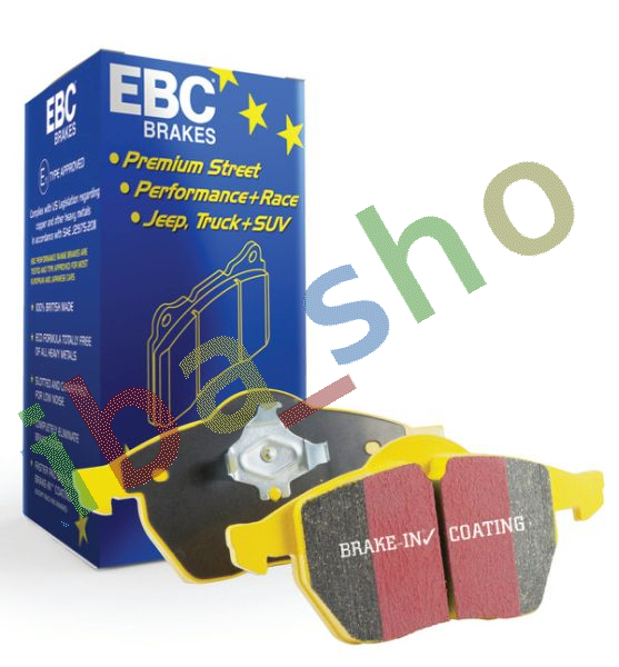 FRONT AXLE BRAKE PADS - TUNING YELLOW STUFF ROAD APPROVAL FITS AUDI A6 ALLROAD