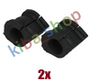 2x FRONT AXLE RIGHT OR LEFT STABILIZER BAR BUSHING FRONT L/R 242MM FITS HONDA