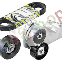 V-BELTS SET WITH ROLLERS FITS FORD FOCUS I TOURNEO CONNECT TRANSIT CONNECT 18D