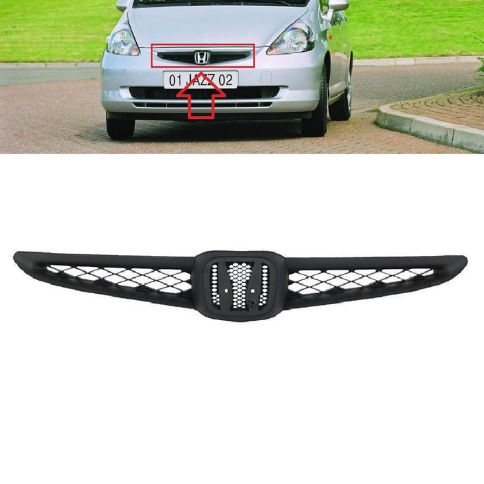 FOR HONDA JAZZ/FIT 02-03 FRONT CENTER BUMPER UPPER RADIATOR GRILL