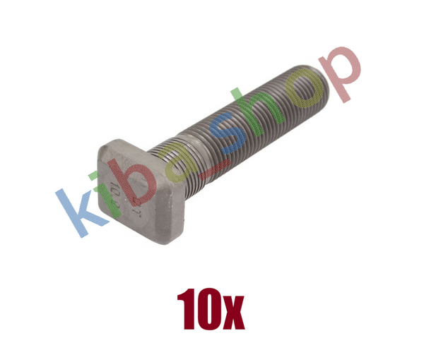 10x RIGHT OR LEFT WHEEL BOLT REAR 7/8"-11BSFX102MM THREAD LENGTH 80MM FITS