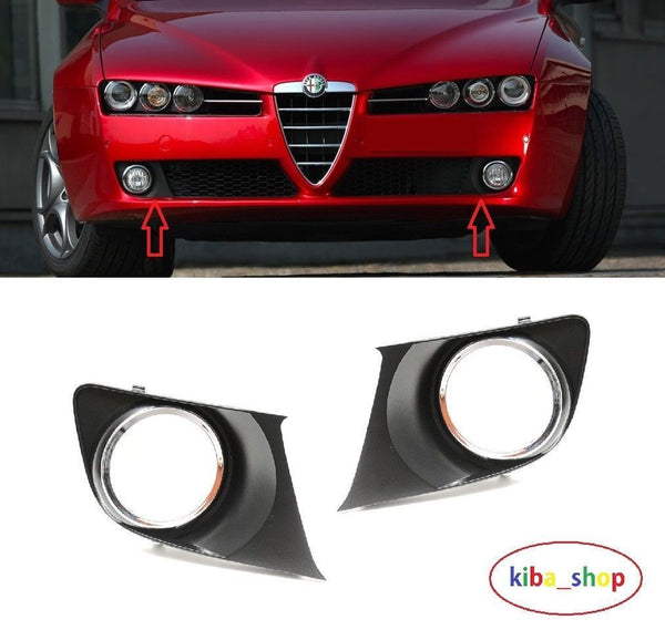FOR ALFA ROMEO 159 05-12 FRONT BUMPER FOG GRILL PAIR L+R BRAND NEW
