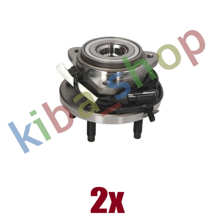 2x WHEEL HUB FRONT WITH A BEARING S WITH ABS FITS FOR D USA EXPLORER 40/46