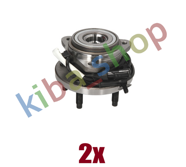 2x WHEEL HUB FRONT WITH A BEARING S WITH ABS FITS FOR D USA EXPLORER 40/46