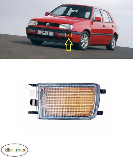 FOR VW GOLF MK3 92-98 FRONT INDICATOR REPEATER LH PASSENGER