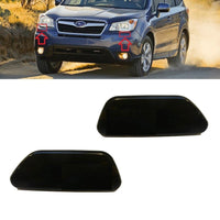 FOR SUBARU FORESTER 2013 - NEW FRONT BUMPER HEADLAMP WASHER COVER LEFT + RIGHT