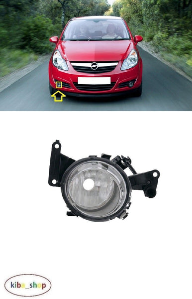 FOR VAUXHALL CORSA D 07-11 FRONT FOG LIGHT LAMP RH DRIVER