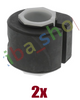 2x FRONT AXLE BOTH SIDES RIGHT OR LEFT STABILIZER BAR BUSHING FRONT L/R 25MM