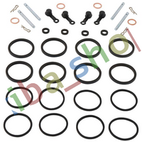 FRONT AXLE BRAKE CALLIPER REPAIR KIT FRONT SET FOR TWO CALIPERS FITS FOR