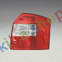 RIGHT RIGHT REAR LAMP R INDICATOR COLOUR WHITE GLASS COLOUR RED FITS FOR AUDI