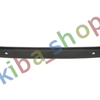 CENTRE FRONT GRILLE STRIP TOP MIDDLE WITH PARKING SENSOR HOLES PLASTIC BLACK