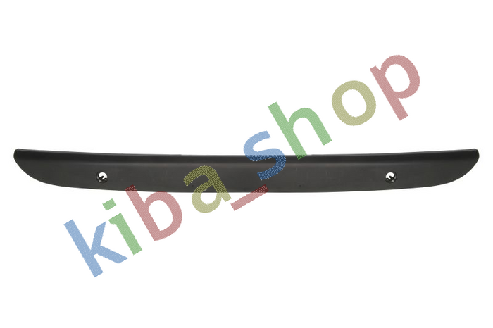 CENTRE FRONT GRILLE STRIP TOP MIDDLE WITH PARKING SENSOR HOLES PLASTIC BLACK