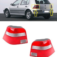 FOR VW GOLF IV MK4 HATCHBACK 98-04 REAR TAIL LIGHT LAMPS PAIR L+R