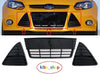 FOR FORD FOCUS 11-14 FRONT BUMPER GRILL COVER LH + CENTER + RH