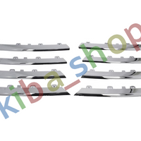 FONT GRILLE STRIP 8 PCS SET CHROME FITS VW GOLF V JETTA III 1003-1010