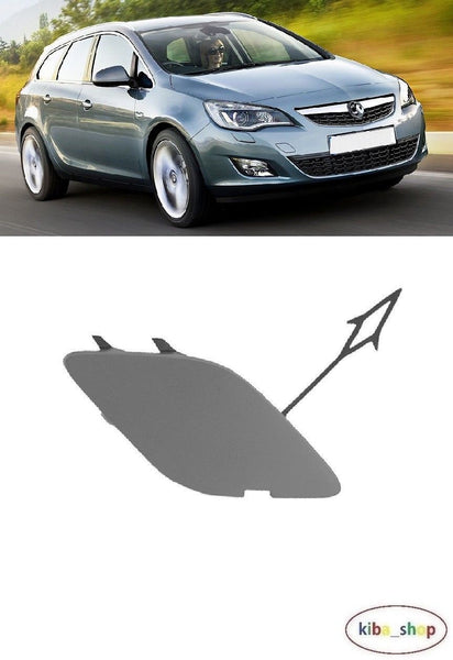 FOR VAUXHALL ASTRA J 09-13 FRONT TOW TOWING EYE HOOK COVER CAP MOULDING