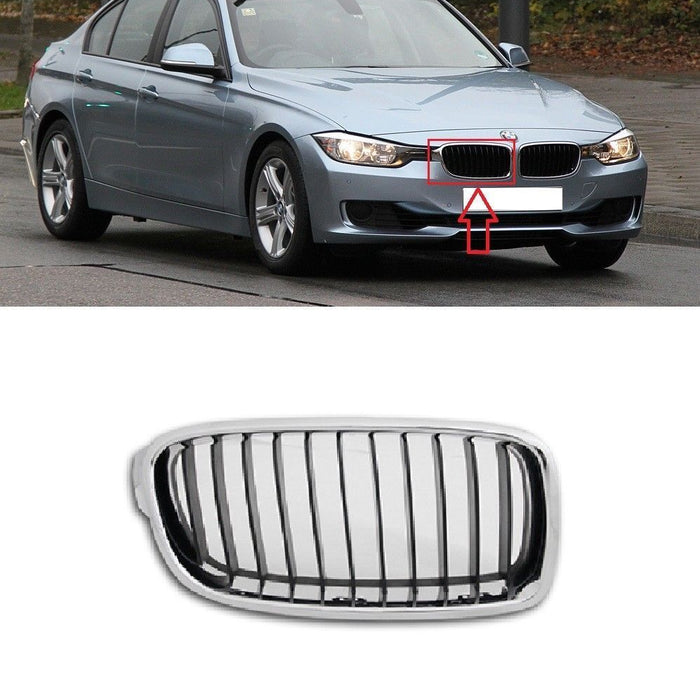 FOR BMW 3 F30/F31 12-16 FRONT BUMPER UPPER RADIATOR GRILL RH