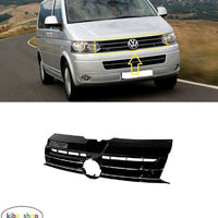 FOR VW MULTIVAN T5 09-15 FRONT BUMPER CENTER RADIATOR GRILL CHROME