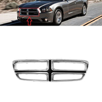 FOR DODGE CHARGER 2010 - 2014 FRONT BUMPER CHROME/BLACK CENTER RADIATOR GRILL