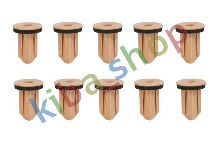 UPHOLSTERY PIN APPLICATION GRILLE AND BUMPER EXPANSION PEG QUANTITY PER