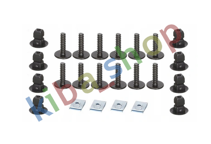 FOR VW POLO 9N 05-09 INNER FENDER LINER FIXING CLIPS SET