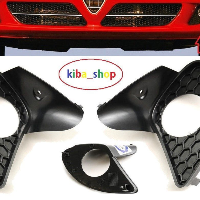 FOR ALFA ROMEO 147 2005- FRONT BUMPER FOG GRILL PAIR L+R BRAND NEW