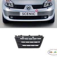 FOR RENAULT SCENIC II mk2 03-06 FRONT BUMPER CENTER RADIATOR GRILL BLACK LH