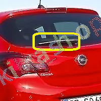 FOR VAUXHALL CORSA E 14- HATCHBACK REAR WINDOW WIPER ARM AND BLADE 305 MM