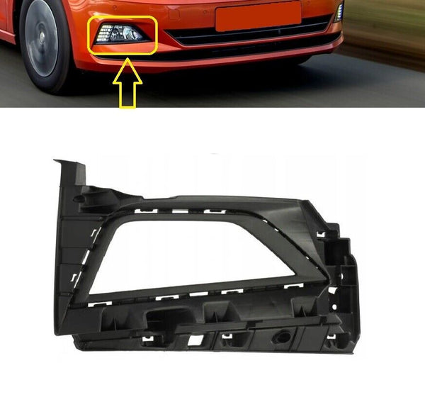 FOR VW POLO 2017 - 2020 FRONT BUMPER FOG LIGHT LAMP GRILL RIGHT  - 2G0 853 666 G