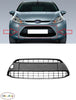 FOR FORD FIESTA MK7 2008 - 2013 NEW FRONT BUMPER CHROMED CENTER RADIATOR GRILL