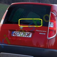 FOR SKODA ROOMSTER 5J 06-10 REAR WINDOW WIPER ARM AND BLADE 330 MM