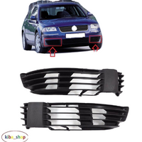 FOR VW PASSAT B5.5 00-05 FRONT BUMPER FOG LIGHT LAMP COVER GRILL L+R