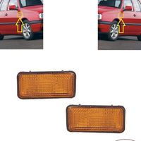 FOR VW GOLF MK3 92-96 SIDE INDICATOR REPEATER AMBER PAIR L+R