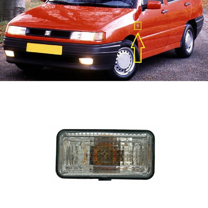 FOR SEAT TOLEDO 1L 1991 - 1995 1X NEW SIDE INDICATOR REPEATER L OR R SMOKED