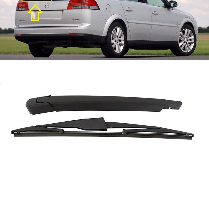 FOR VAUXHALL OPEL VECTRA ESTATE 2001 - 2008 REAR WINDOW WIPER ARM & BLADE 375MM