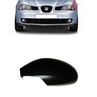 FOR SEAT CORDOBA 6L 02-09 WING MIRROR COVER CAP LH PASSENGER