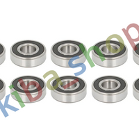 17X40X12 BEARING STANDARD BALL BEARING 10PCS SEALING TYPE DOUBLE-SIDED/LIP