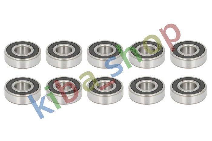 17X40X12 BEARING STANDARD BALL BEARING 10PCS SEALING TYPE DOUBLE-SIDED/LIP