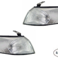 FOR TOYOTA CAMRY 1996 - 2001 NEW FRONT INDICATOR REPEATERS PAIR LEFT + RIGHT