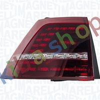 RIGHT RIGHT REAR LAMP R EXTERNAL LED GLASS COLOUR SMOKED FITS FOR VW GOLF VII