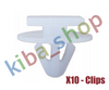 FOR VAUXHALL CORSA C X01 03-10 FENDER ARCH MOULDING CLIPS