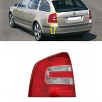 FOR SKODA OCTAVIA HATCHBACK 04-08 REAR TAIL LIGHT LAMP LH PASSENGER