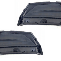 FOR VW POLO 2017 - 2020 FRONT BUMPER FOG LAMP GRILL COVER PAIR RIGHT + LEFT