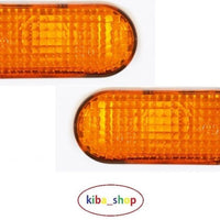 FOR VW GOLF MK3 96-98 SIDE INDICATOR REPEATER AMBER PAIR L+R