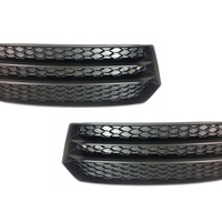 FOR AUDI A1 2014 - 2018 FRONT BUMPER FOG LAMP GRILL COVER PAIR LEFT + RIGHT