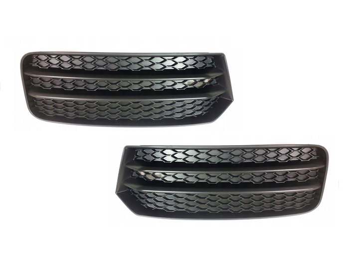 FOR AUDI A1 2014 - 2018 FRONT BUMPER FOG LAMP GRILL COVER PAIR LEFT + RIGHT