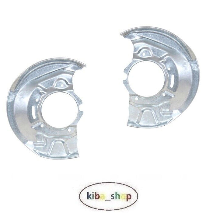 FOR TOYOTA AVENSIS T25 2003 - 2008 NEW FRONT BRAKE DISK DUST SHIELDS PAIR L + R
