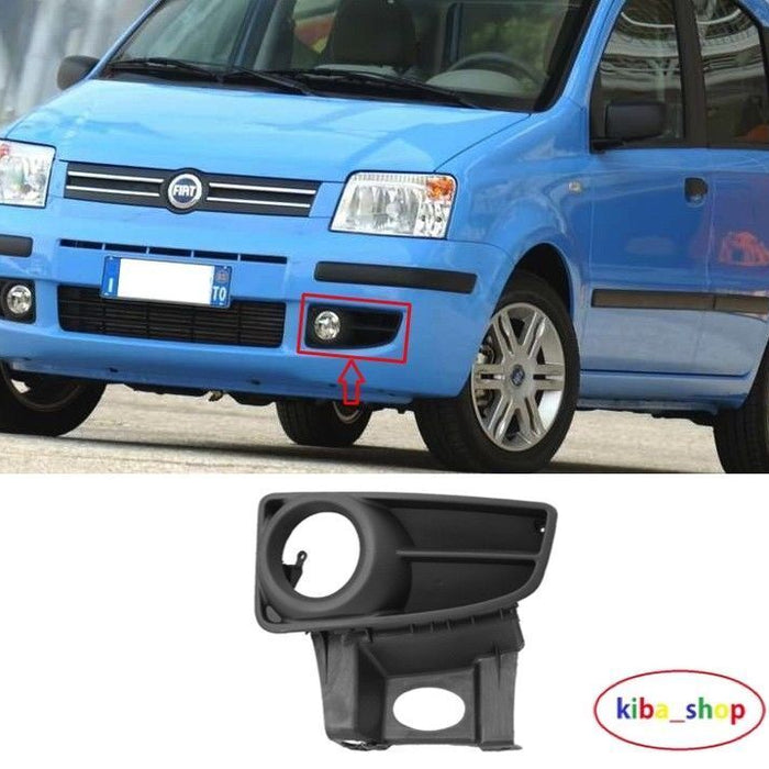 FOR FIAT PANDA 03-12 FRONT BUMPER LH SIDE GRILL WITH FOG HOLE-735357174