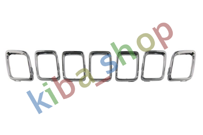 FONT GRILLE STRIP SET CHROME FITS JEEP COMPASS II 1116-1022